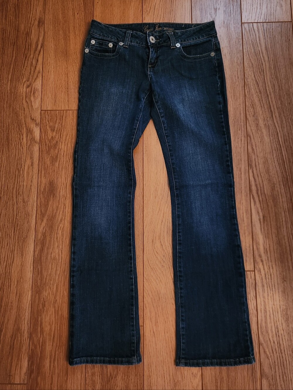 Guess Malibu Bootcut Denim Stretch Blue Jeans 27